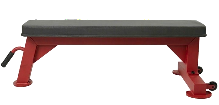 Flat Bench — Red