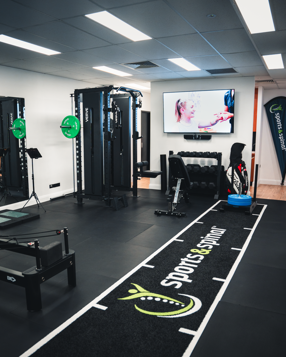 Custom branded gym turf with facility logo